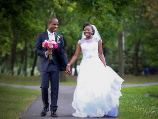 The wedding of Ketsia and Maxime