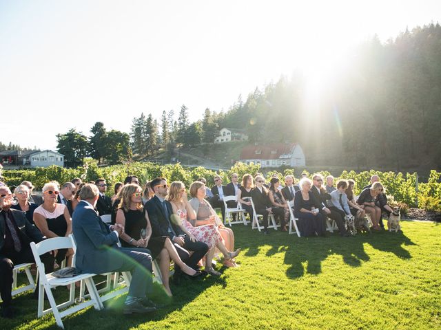 Jason and Shari&apos;s wedding in Okanagan Falls, British Columbia 41
