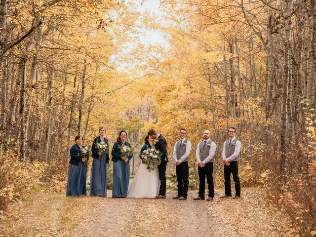 Brett and Muranda&apos;s wedding in Mallaig, Alberta 15