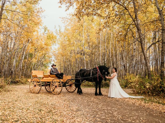 Brett and Muranda&apos;s wedding in Mallaig, Alberta 18