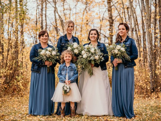 Brett and Muranda&apos;s wedding in Mallaig, Alberta 20