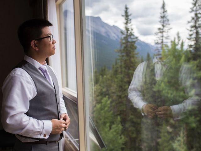 Mike and Angie&apos;s wedding in Banff, Alberta 17