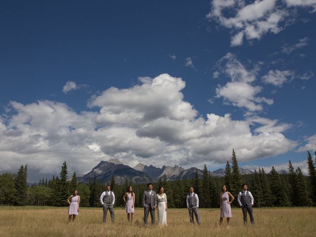 Mike and Angie&apos;s wedding in Banff, Alberta 18