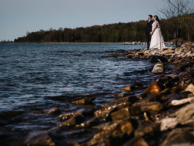 Andrew and Naghmeh&apos;s wedding in Owen Sound, Ontario 27