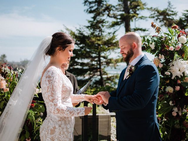Tyler and Hana&apos;s wedding in Ucluelet, British Columbia 1