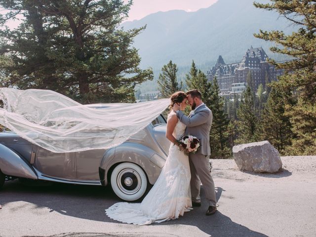 Luke and Julie&apos;s wedding in Banff, Alberta 18