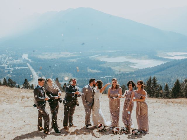 Luke and Julie&apos;s wedding in Banff, Alberta 21