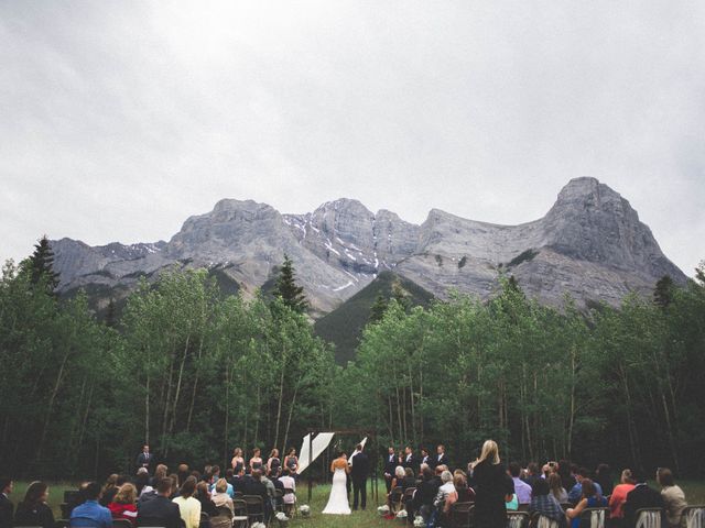 Jeff and Ashton&apos;s wedding in Canmore, Alberta 2