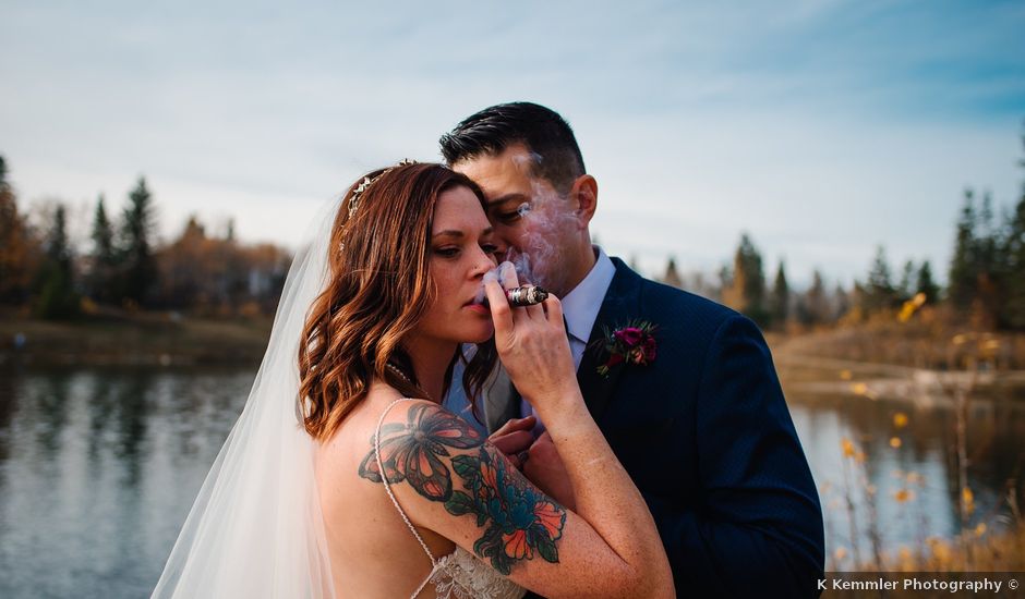 Barry and Julia's wedding in Red Deer, Alberta
