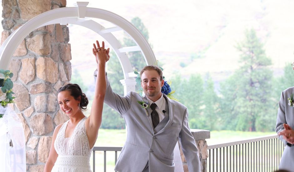 Nick and Marisa's wedding in Kamloops, British Columbia