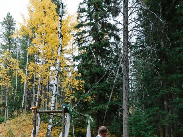 Aaron and Lisa&apos;s wedding in Canmore, Alberta 3