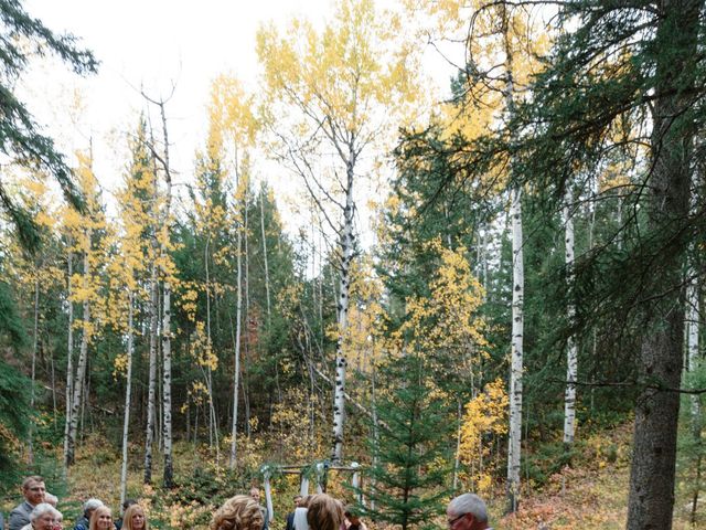 Aaron and Lisa&apos;s wedding in Canmore, Alberta 4