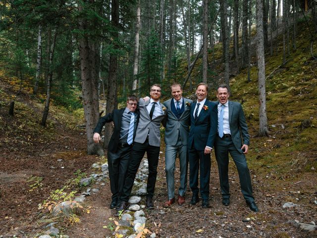 Aaron and Lisa&apos;s wedding in Canmore, Alberta 28