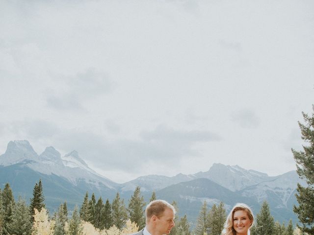 Aaron and Lisa&apos;s wedding in Canmore, Alberta 29