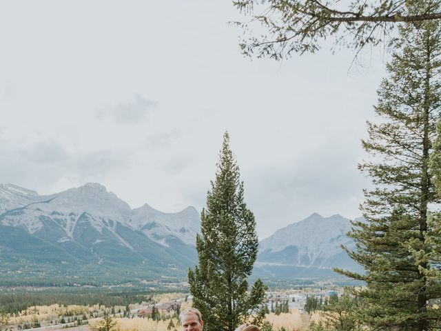 Aaron and Lisa&apos;s wedding in Canmore, Alberta 35