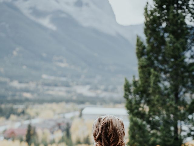 Aaron and Lisa&apos;s wedding in Canmore, Alberta 36