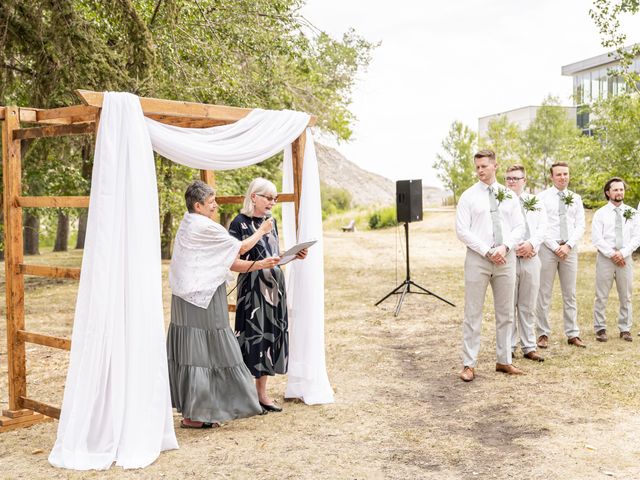 Luke and Emma&apos;s wedding in Drumheller, Alberta 12