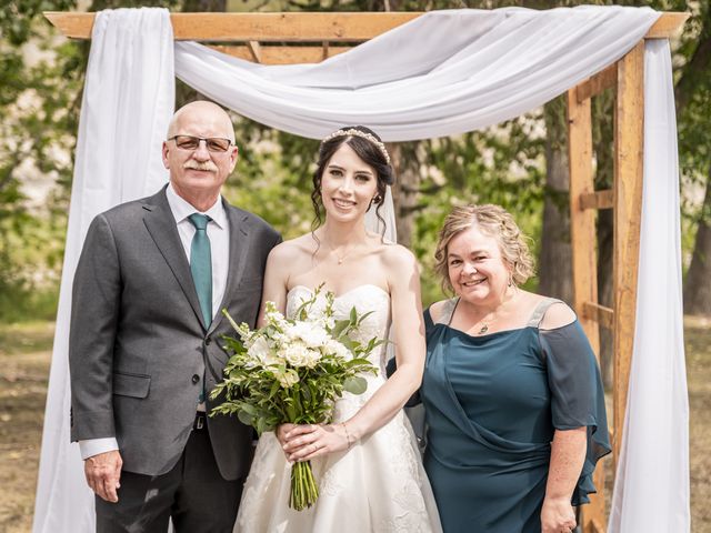 Luke and Emma&apos;s wedding in Drumheller, Alberta 25