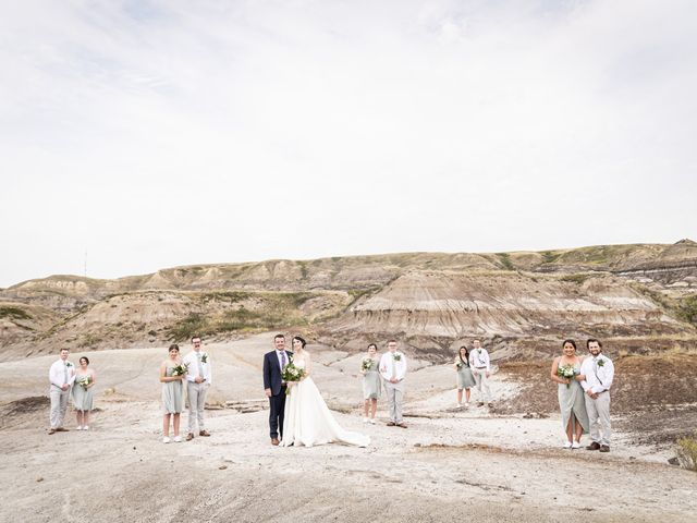 Luke and Emma&apos;s wedding in Drumheller, Alberta 31