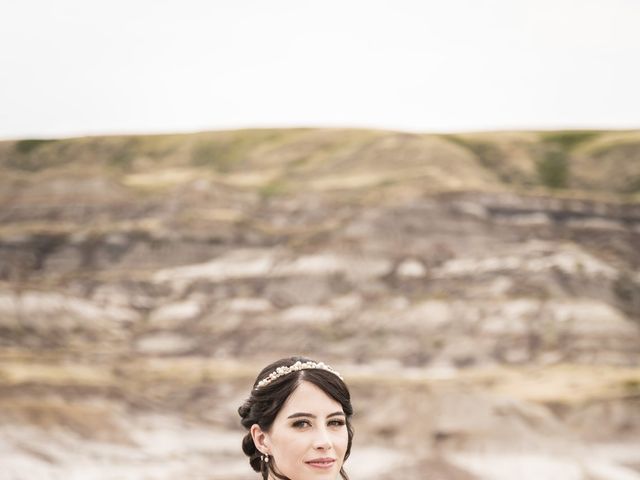 Luke and Emma&apos;s wedding in Drumheller, Alberta 36