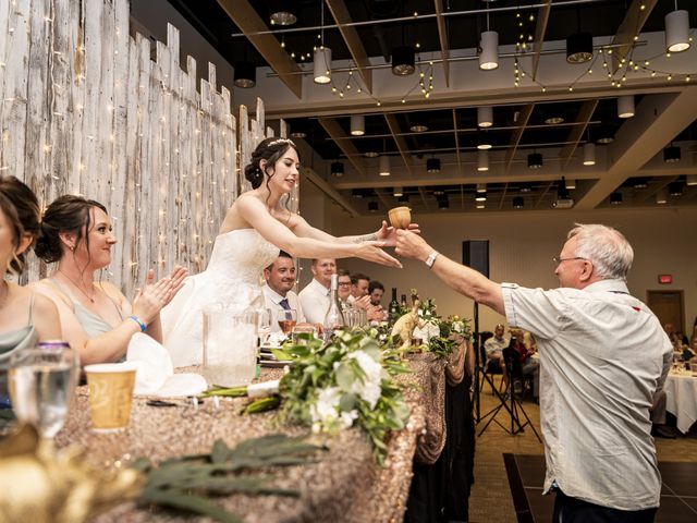 Luke and Emma&apos;s wedding in Drumheller, Alberta 55