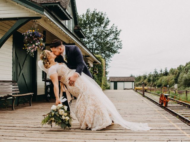 Tom and Brittany&apos;s wedding in Fort Langley, British Columbia 22