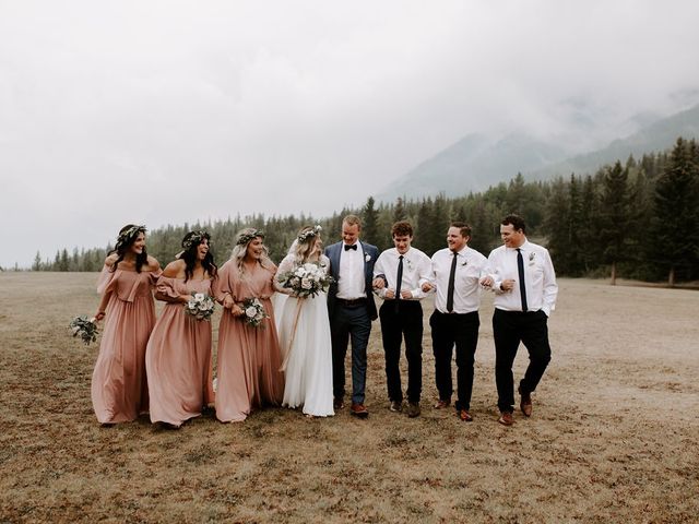 Tanner and Jenalee&apos;s wedding in Kananaskis, Alberta 23