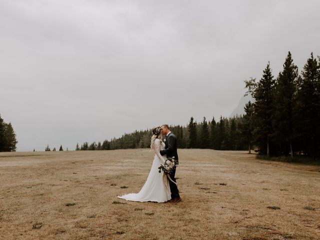 Tanner and Jenalee&apos;s wedding in Kananaskis, Alberta 36