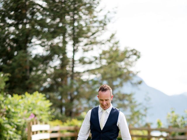 Michael and Pamela&apos;s wedding in Furry Creek, British Columbia 12