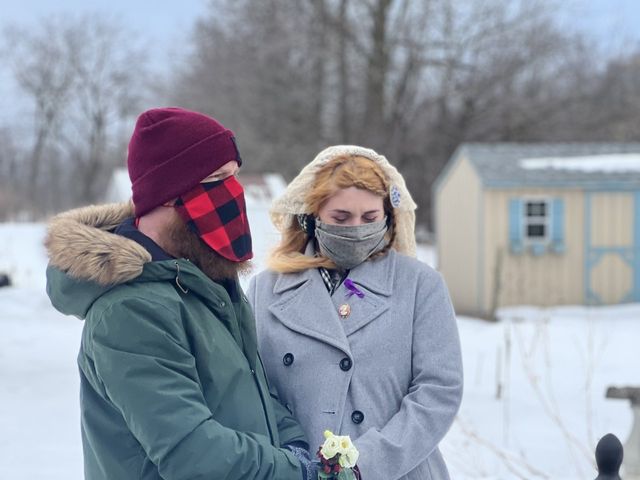 Morgan  and Joey &apos;s wedding in Mount Hope, Ontario 3