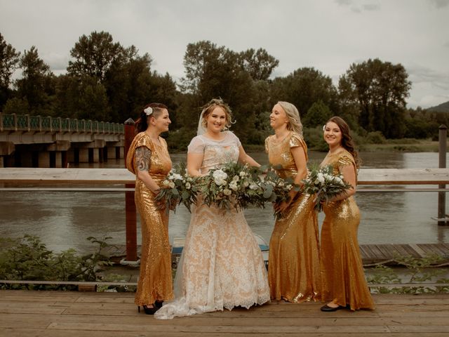 Thomas and Brittany&apos;s wedding in Fort Langley, British Columbia 80