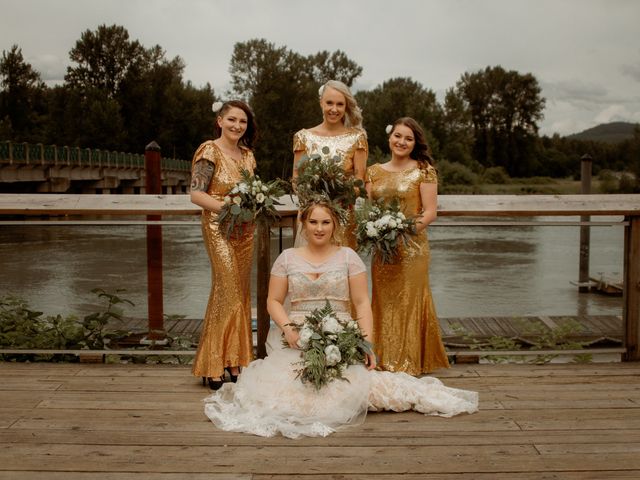 Thomas and Brittany&apos;s wedding in Fort Langley, British Columbia 81