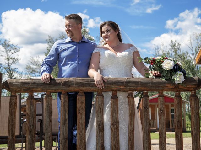 Kyle and Cora&apos;s wedding in Wildwood, Alberta 15