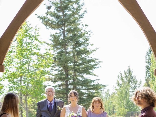 Caleb and Cassandra&apos;s wedding in Bentley, Alberta 3