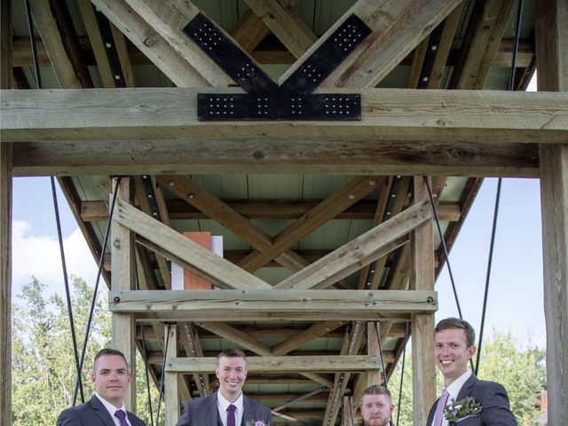 Caleb and Cassandra's wedding in Bentley, Alberta 1