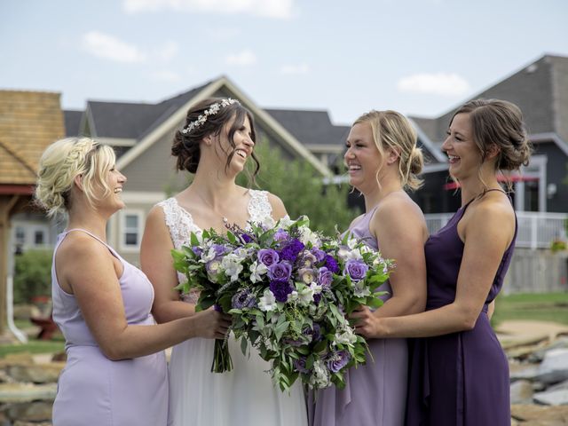 Caleb and Cassandra's wedding in Bentley, Alberta 9