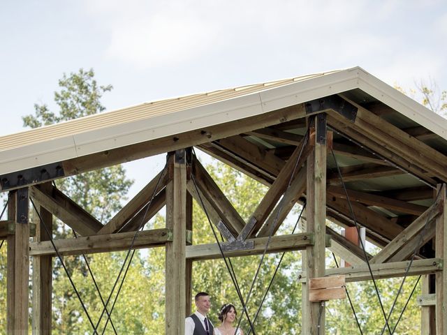 Caleb and Cassandra's wedding in Bentley, Alberta 2