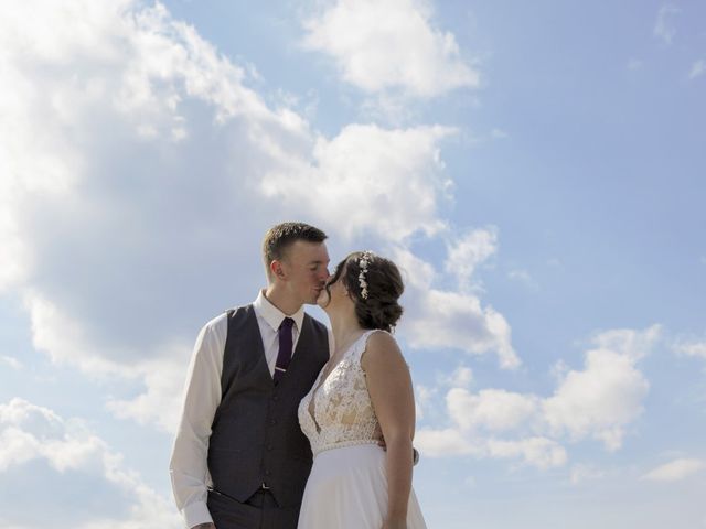 Caleb and Cassandra's wedding in Bentley, Alberta 12