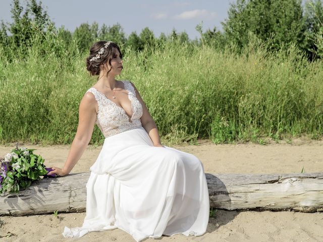 Caleb and Cassandra's wedding in Bentley, Alberta 15