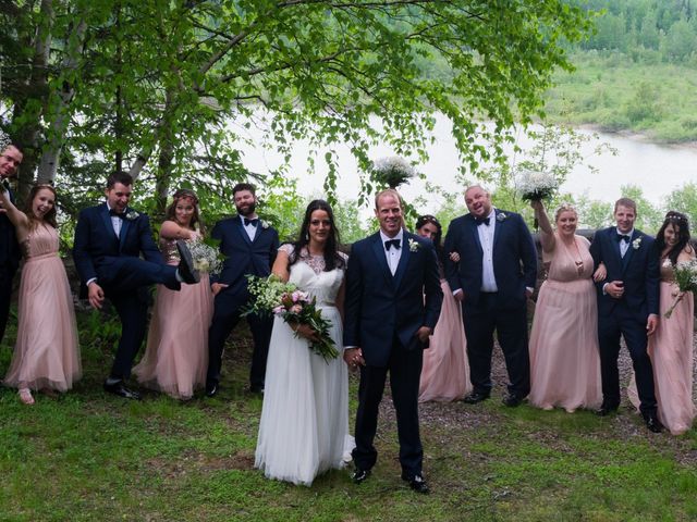 Bob and Rebecca&apos;s wedding in Kirkland Lake, Ontario 1