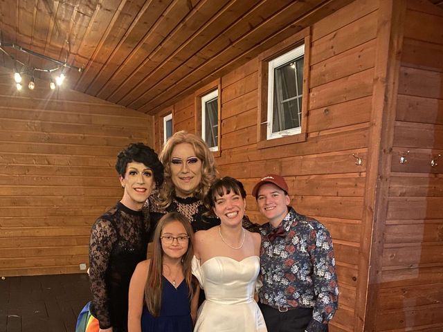 Catherine and Emel's wedding in Tingwick, Quebec 1