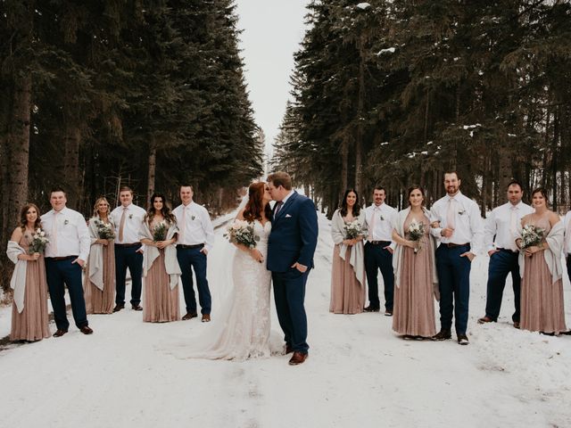 Jordan and Victoria&apos;s wedding in Ponoka, Alberta 76