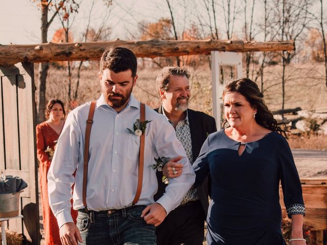 Jesse and Mikaela's wedding in Tweed, Ontario 42