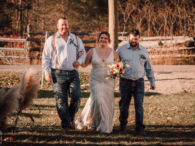 Jesse and Mikaela's wedding in Tweed, Ontario 50