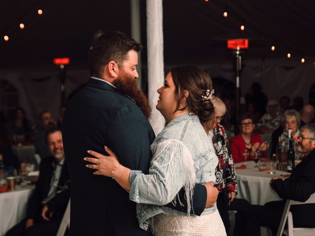 Jesse and Mikaela's wedding in Tweed, Ontario 200