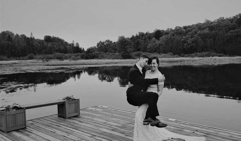 Ian and Jade's wedding in Parry Sound, Ontario