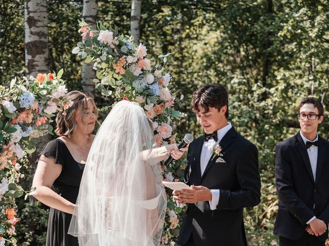Savanah and Jaden's wedding in Spruce Grove, Alberta 33