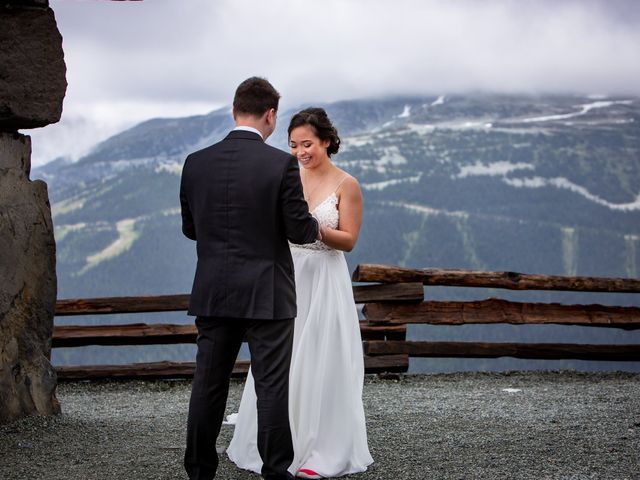 Sam and Patria&apos;s wedding in Whistler, British Columbia 32