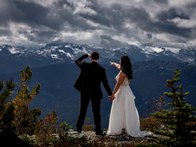 Sam and Patria&apos;s wedding in Whistler, British Columbia 59