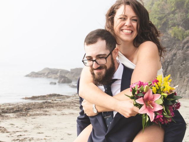 Brandon and Holly&apos;s wedding in Ucluelet, British Columbia 12